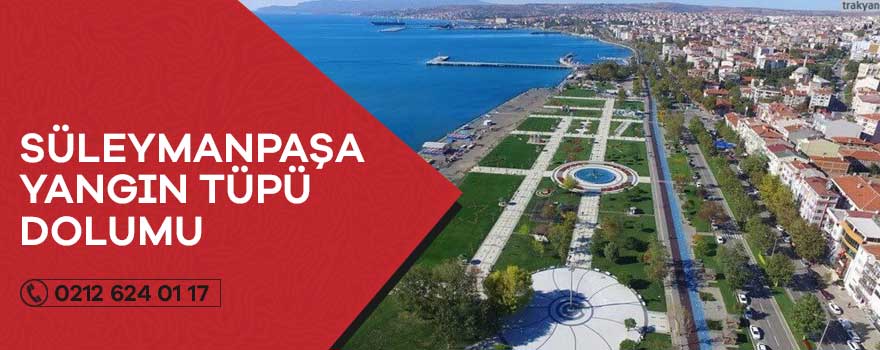 süleymanpaşa yangın tüpü dolumu