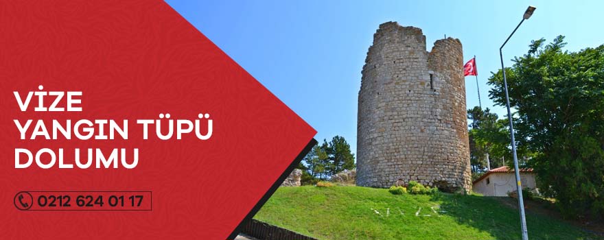 vize yangın tüpü dolumu