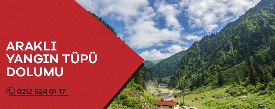 araklı yangın tüpü dolumu