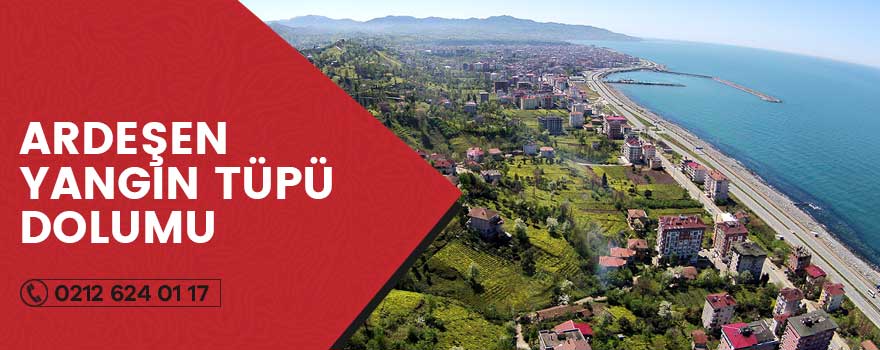 ardeşen yangın tüpü dolumu