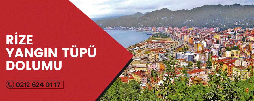 rize yangın tüpü dolumu