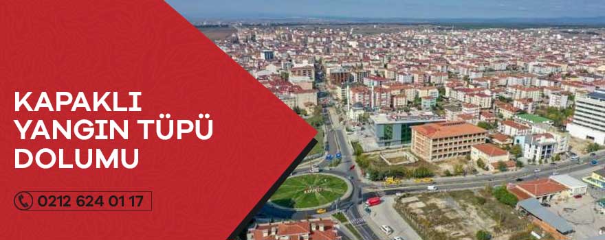 kapaklı yangın tüpü dolumu