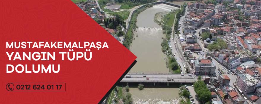 mustafakemalpaşa yangın tüpü dolumu