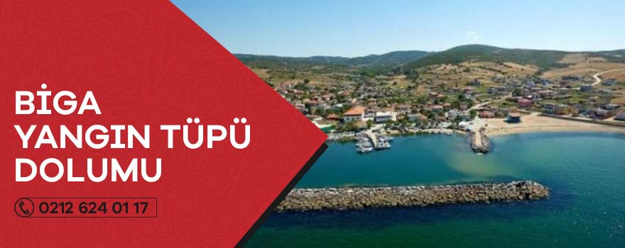 biga yangın tüpü dolumu