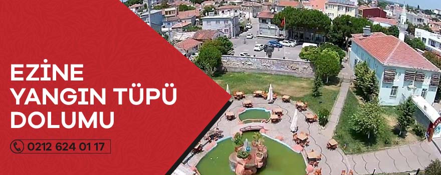 ezine yangın tüpü dolumu