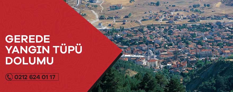 gerede yangın tüpü dolumu