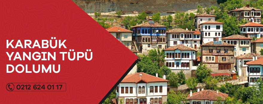 karabük yangın tüpü dolumu