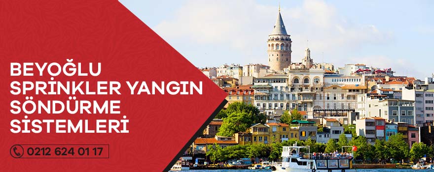 beyoğlu sprinkler yangın söndürme sistemleri