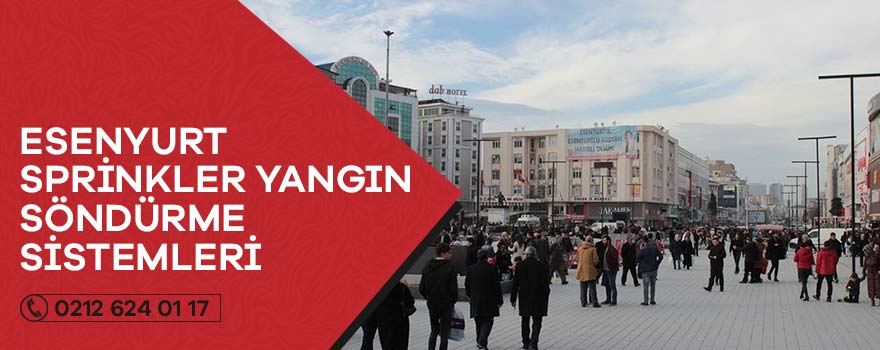 esenyurt sprinkler yangın söndürme sistemleri