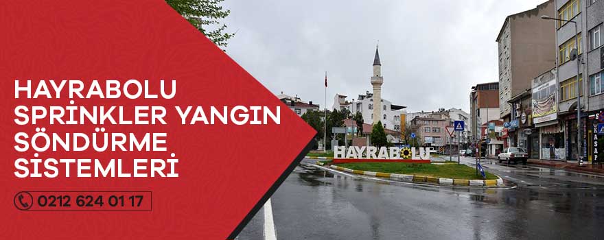 hayrabolu sprinkler yangın söndürme sistemleri