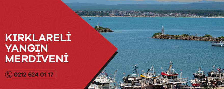 kırklareli yangın merdiveni